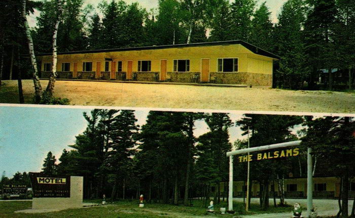 Balsams Resort Motel - Old Postcard Photo